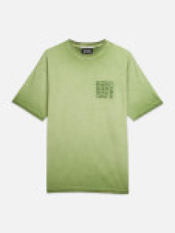 SCOTCH & SODA Artwork Relaxed T-Shirt Garden Green