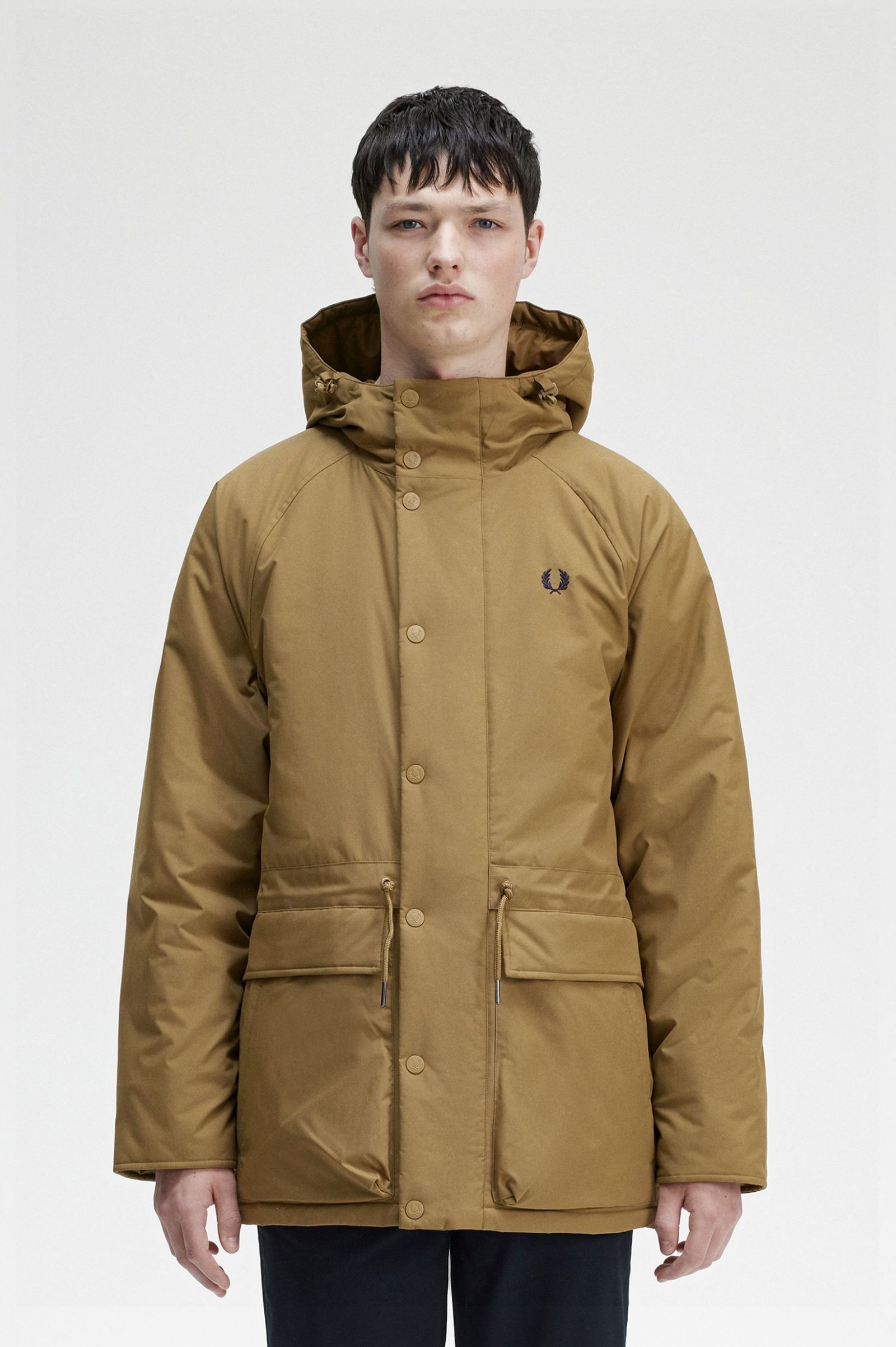 FRED PERRY Padded Zip Through Jacket
