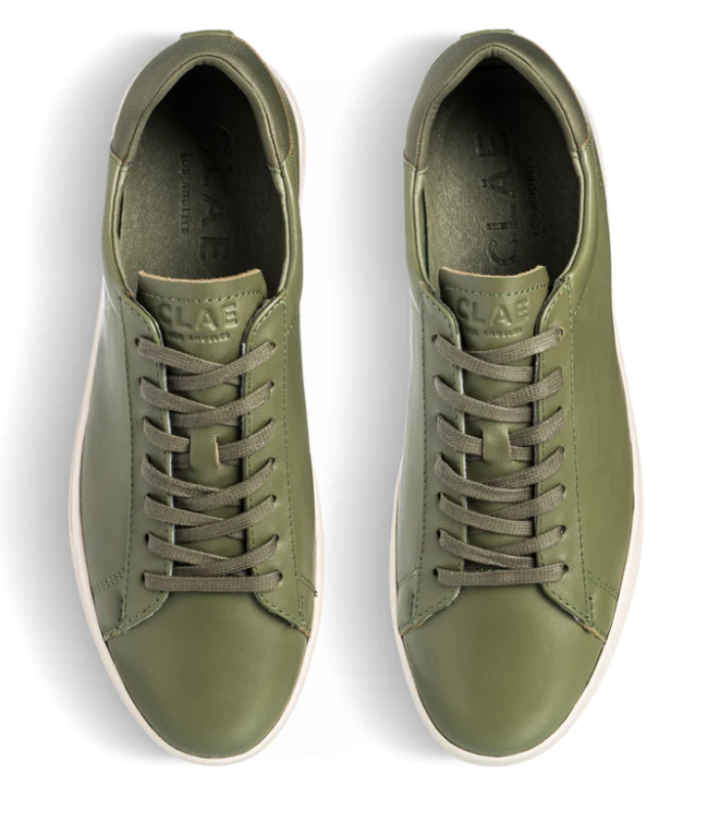 Bradley olive leather, CLAE