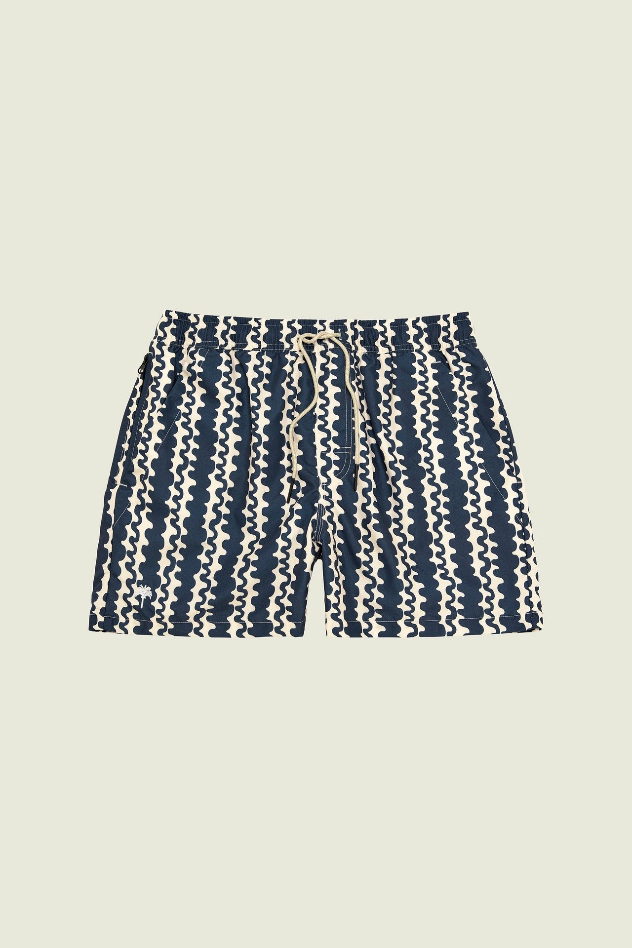 BLUE SCRIBBLE Swim shorts
