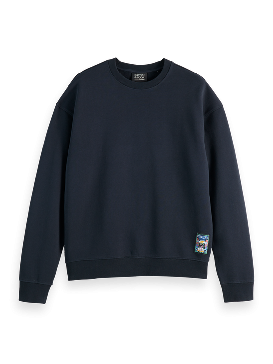 SCOTCH&SODA FRONT BACK POETRY SWEATSHIRT