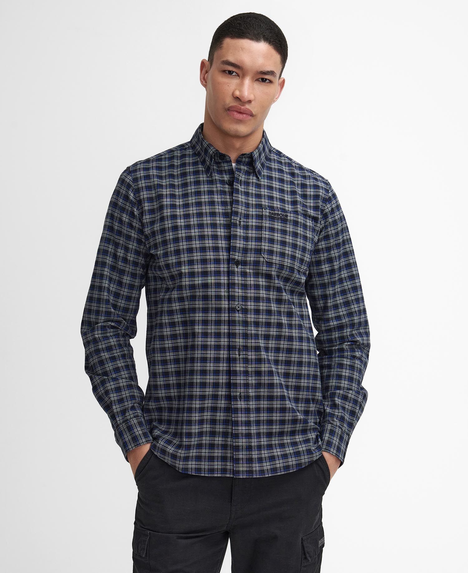BARBOUR INTERNATIONAL Hawks check Oxford shirt